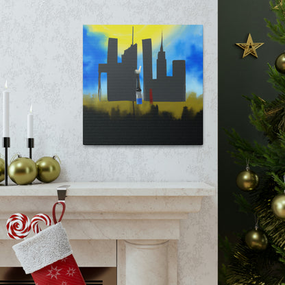 "Cityscapes in a Changing Climate" - Canvas