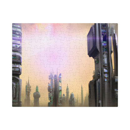 "Lost in the Cosmic Mist" - The Alien Jigsaw Puzzle