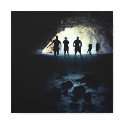 "La cueva de las sombras peligrosas" - The Alien Canva