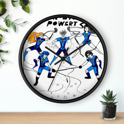 "Magical Throwdown: The Sports Team Challenge" - The Alien Wall Clock