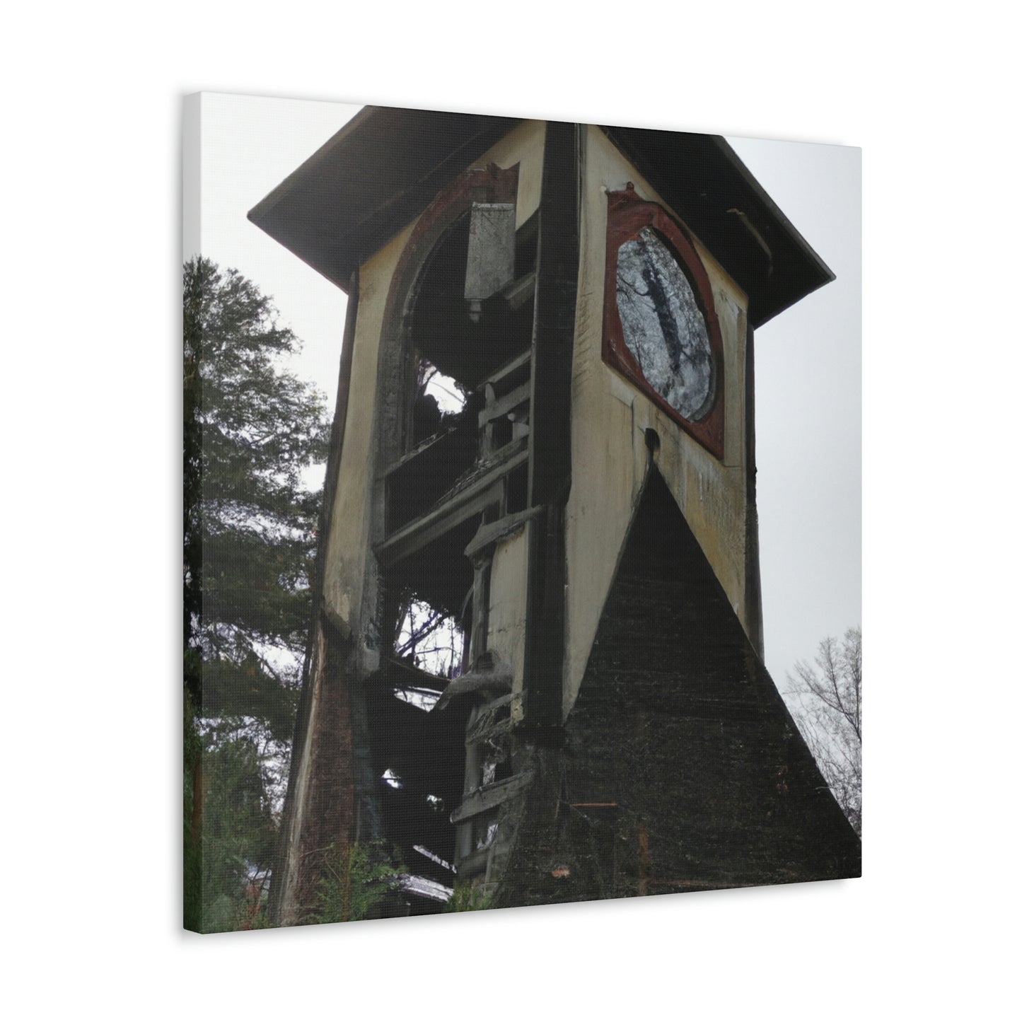 "The Forgotten Clocktower" - The Alien Canva