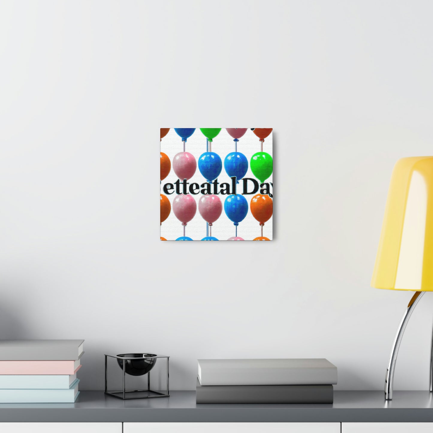 Rainbow Balloon Artist - Canvas