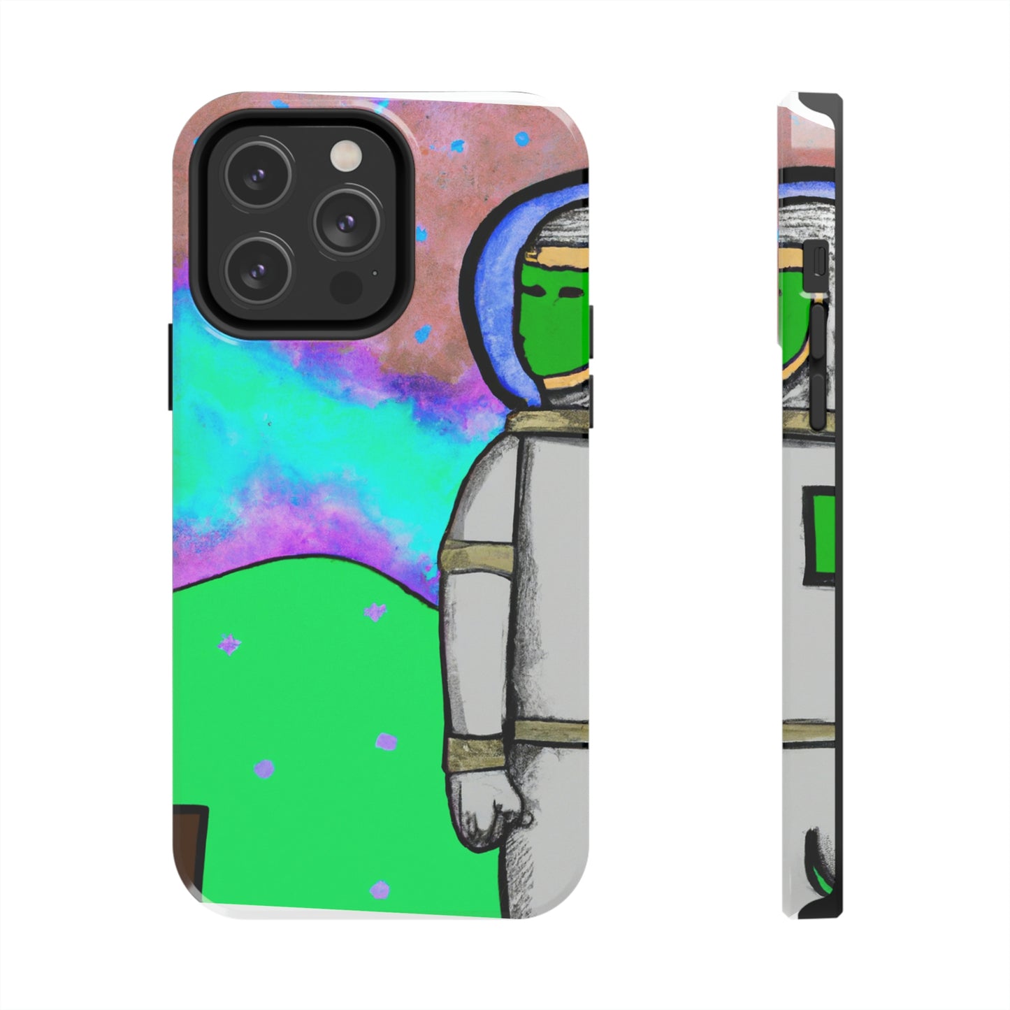 "Alone in the Alien Sky" - The Alien Tough Phone Cases