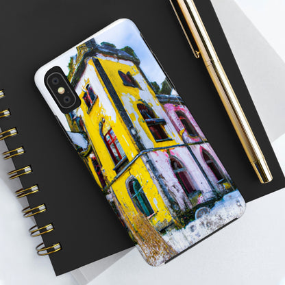 "Schloss aus Schnee und Schatten" - Die Alien Tough Phone Cases