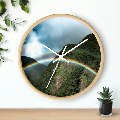 The Rainbow Gateway - The Alien Wall Clock