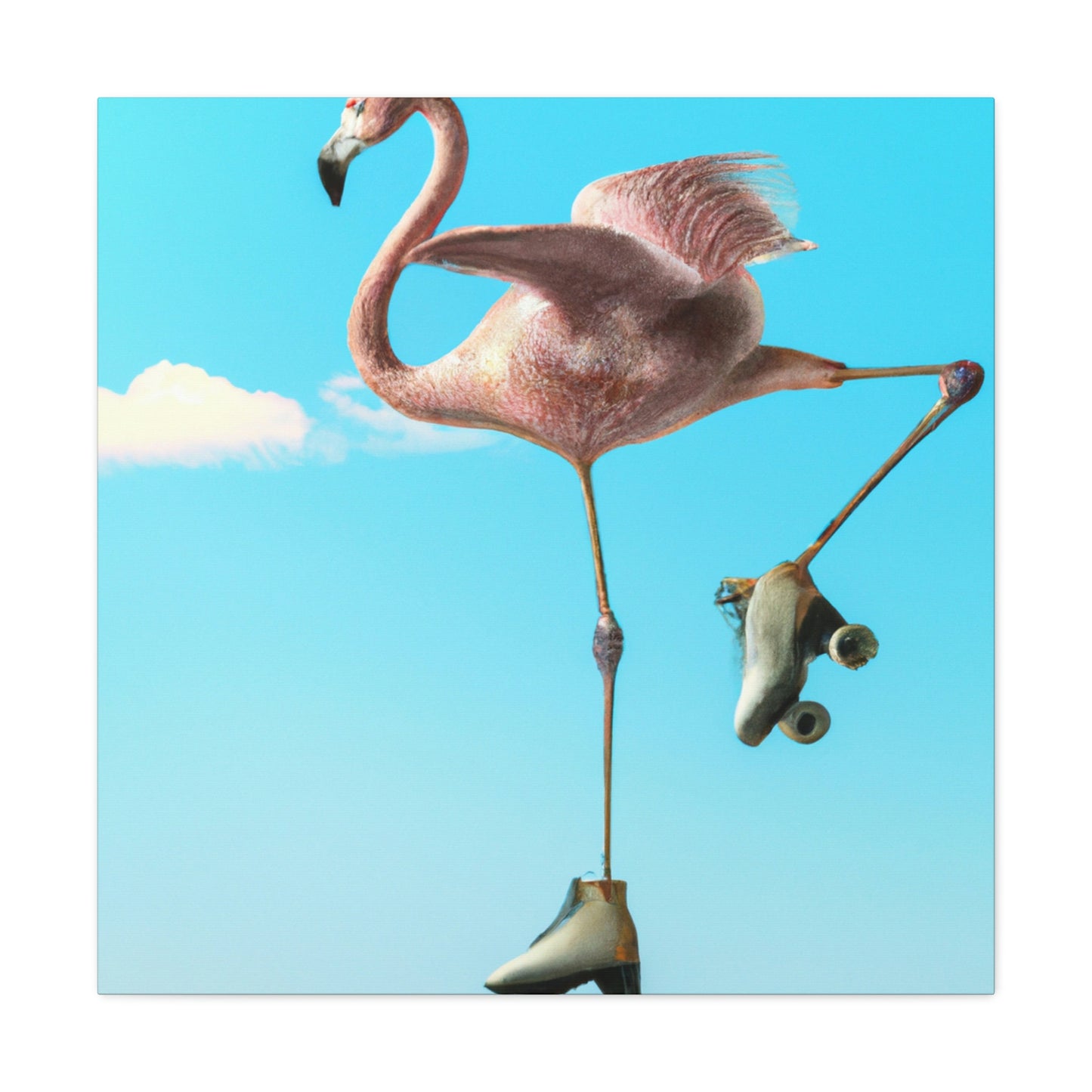 "Flamingo Skates!" - The Alien Canva