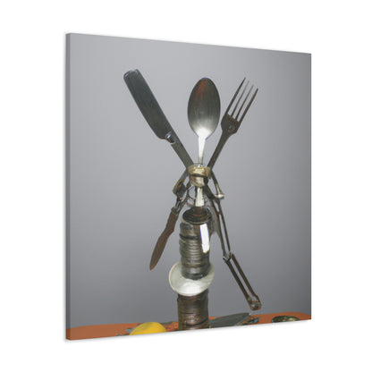 "Kitchen Sculpture Creations" - Canvas