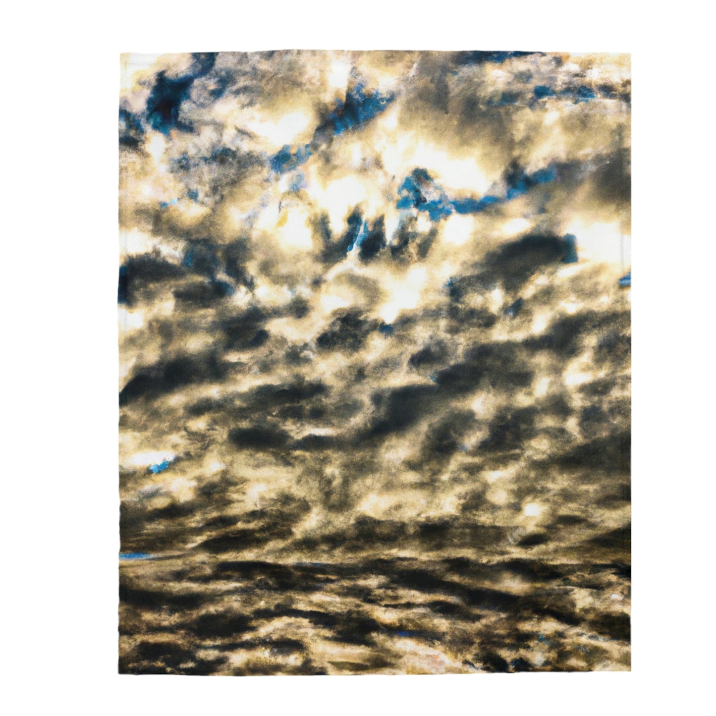 "A Reflection of Celestial Mirage". - The Alien Velveteen Plush Blanket