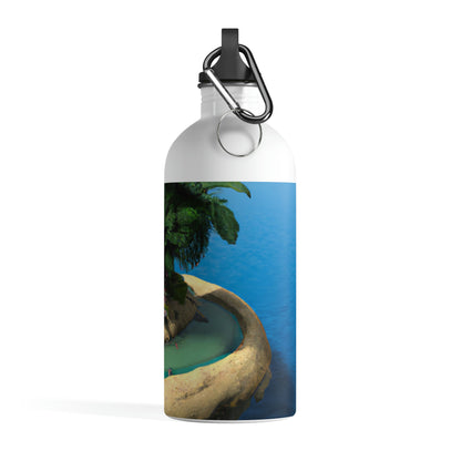 "Island Paradise in the Sky" - The Alien Stainless Steel Water Bottle