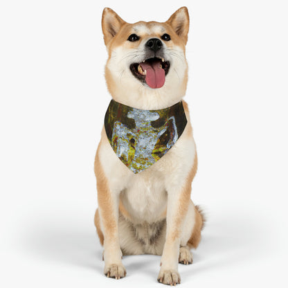 "Frozen Mystery in the Woods" - Das Alien Pet Bandana Halsband