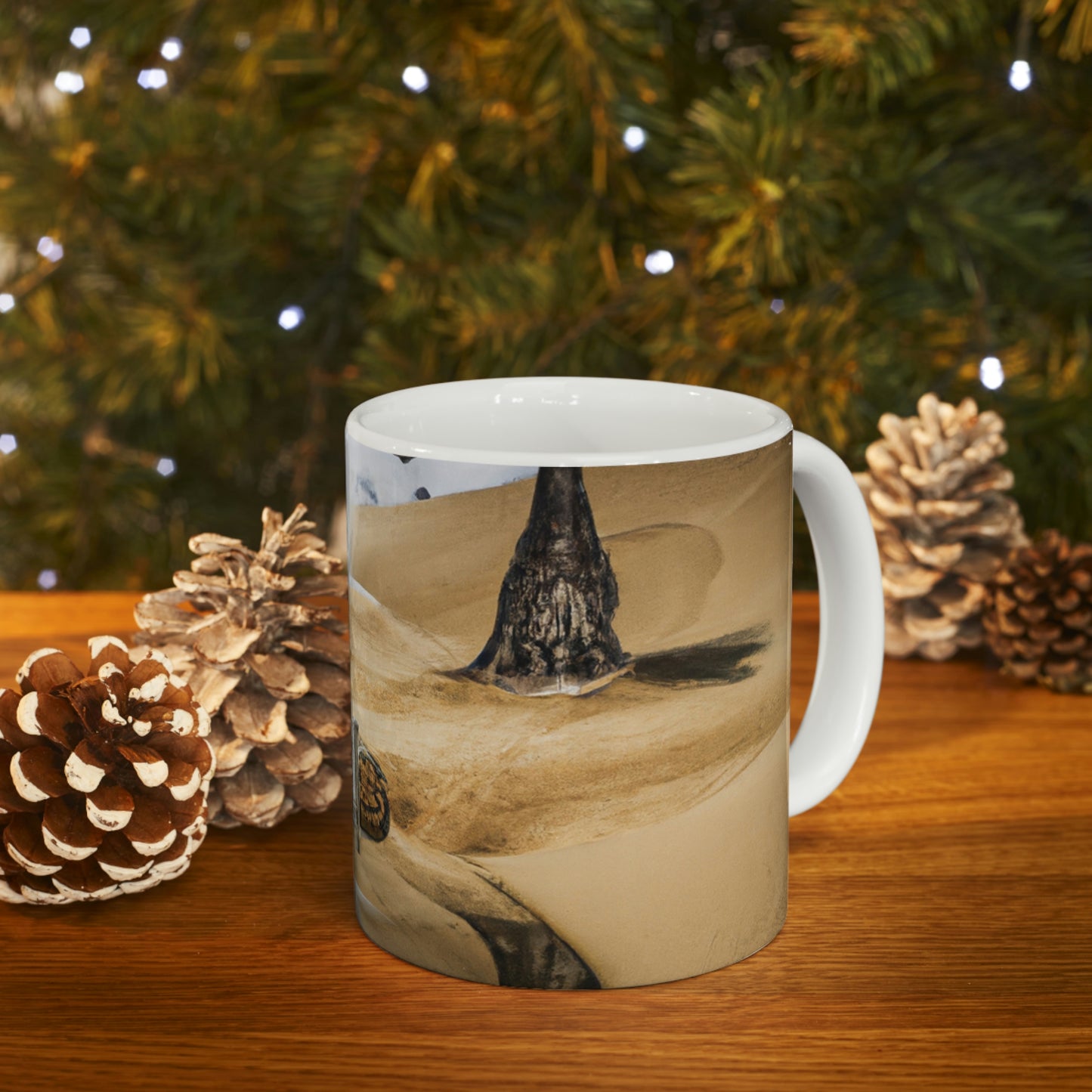 The Mirage of the Desert Sands - The Alien Ceramic Mug 11 oz