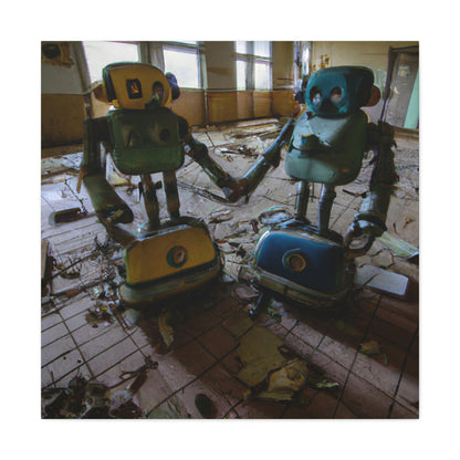 "The Battle for the Abandoned Hospital" - The Alien Canva