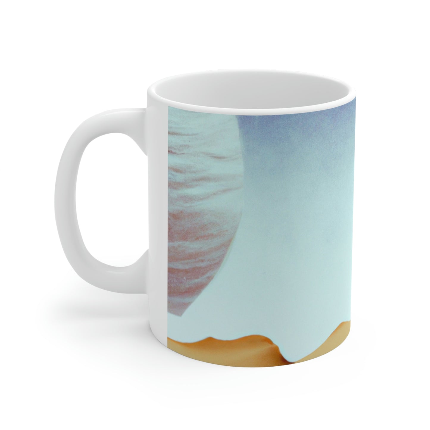 "Alone in an Unknown Galaxy" - The Alien Ceramic Mug 11 oz