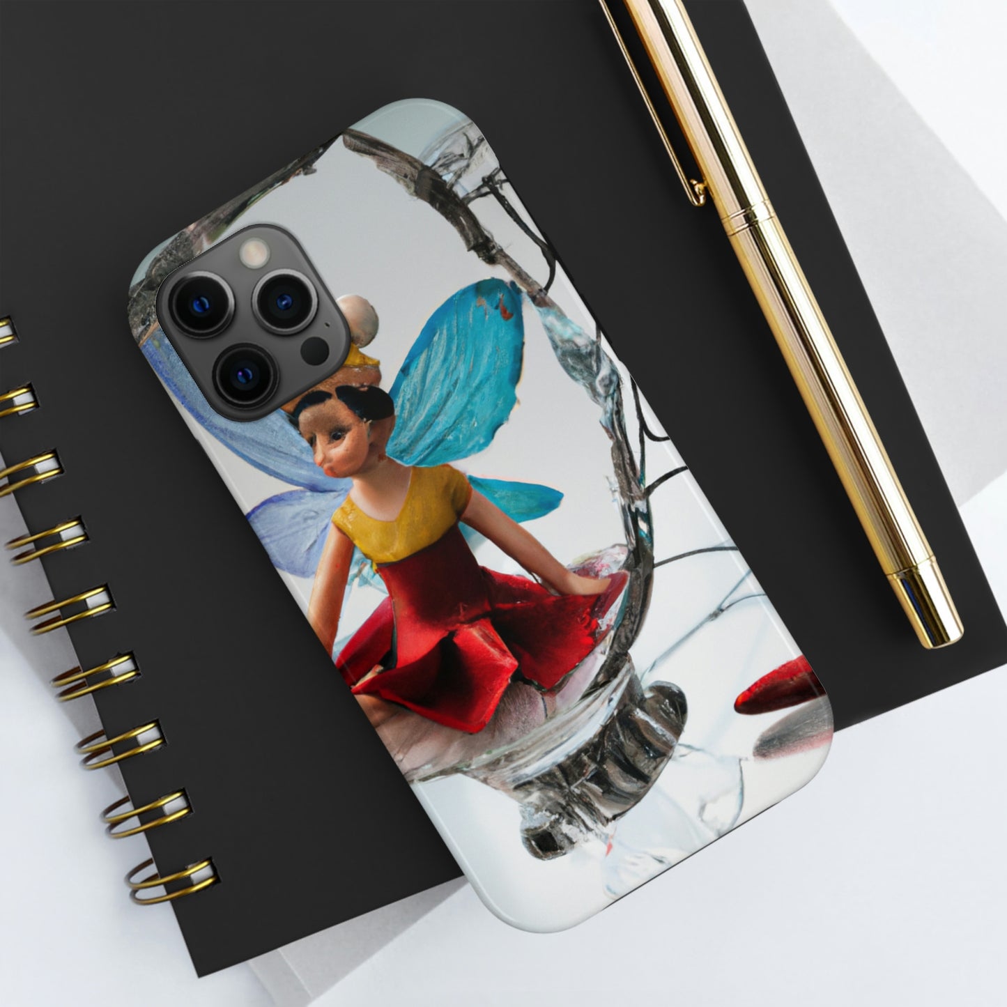 "Cursed Memories: The Broken Fairy's Plight" - The Alien Tough Phone Cases