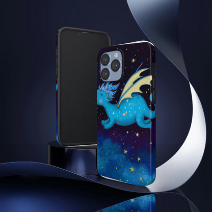 "Drifting Among the Stars: Die Geschichte eines Drachenbabys" - Die Alien Tough Phone Cases