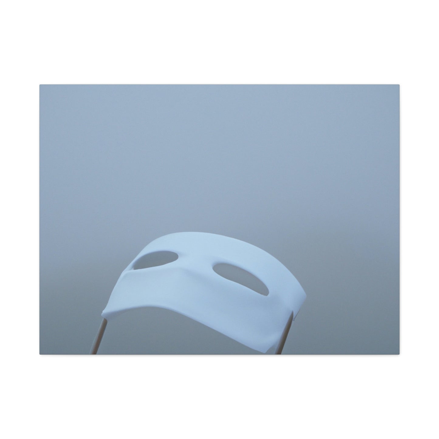 "The Ghostly Mask in the Foggy Sea". - The Alien Canva