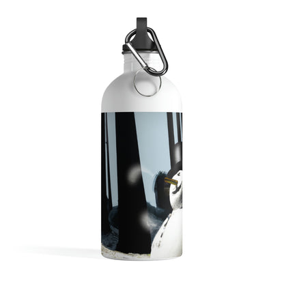 "Chilly Adventures in the Enchanted Forest" - The Alien Stainless Steel Water Bottle