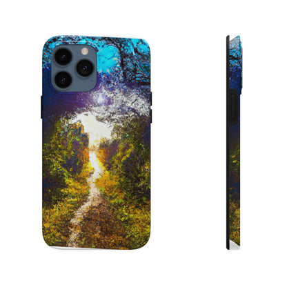 "A Beam of Light on a Forgotten Path" - The Alien Tough Phone Cases