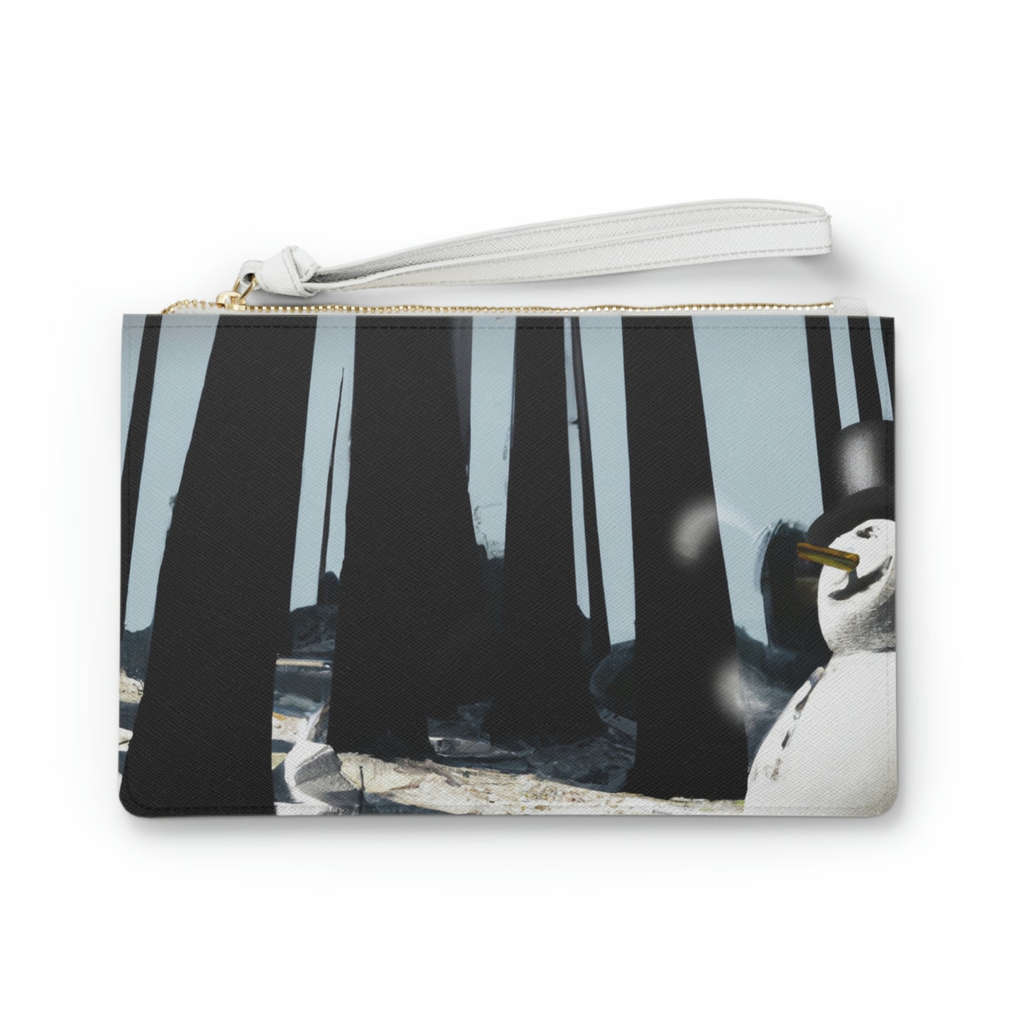 "Chilly Adventures in the Enchanted Forest" - Die Alien Clutch Bag