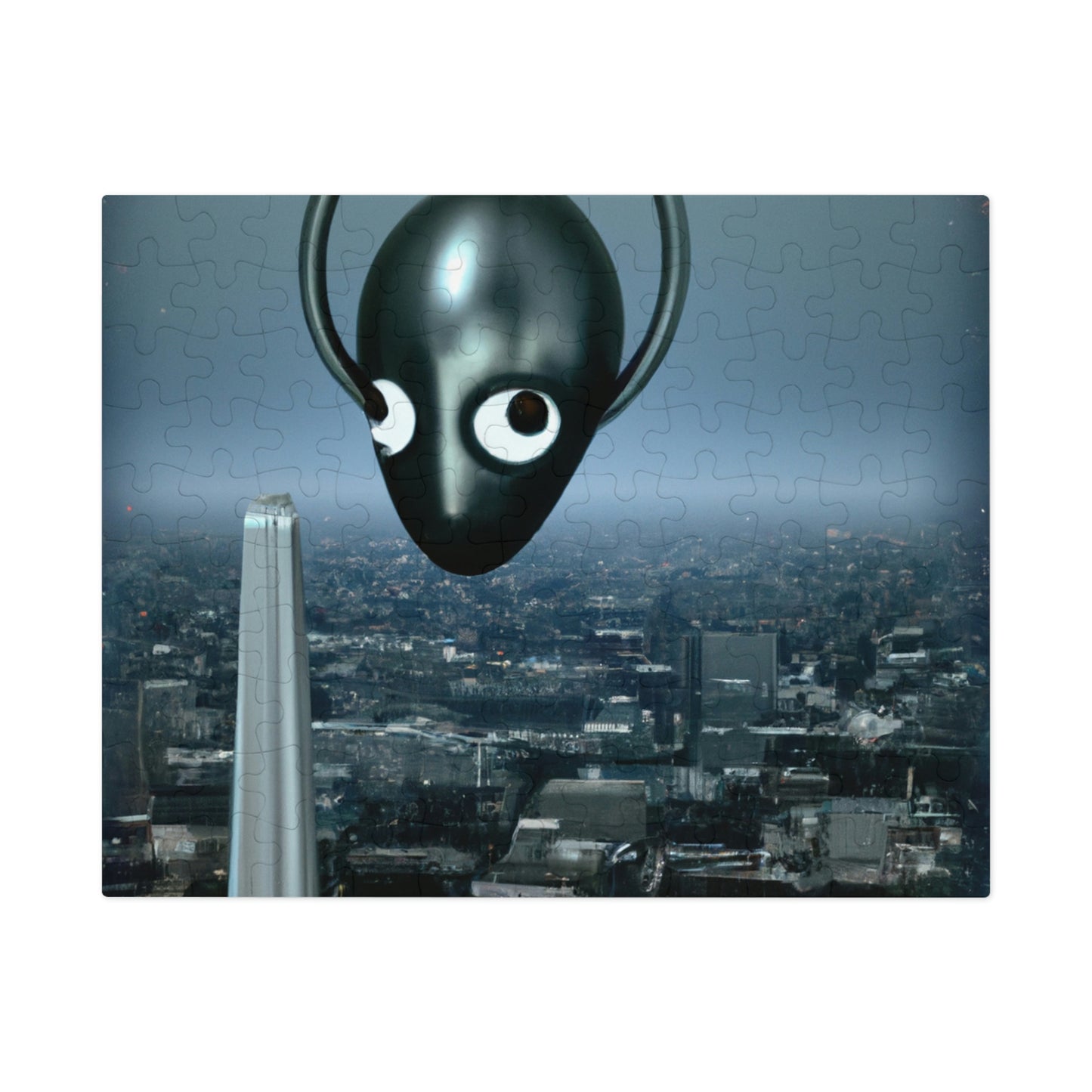 "A Distant Spark: An Alien's Search for Sanctuary in the City." - The Alien Jigsaw Puzzle