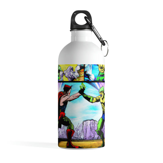 Superhero Showdown! - The Alien Stainless Steel Water Bottle