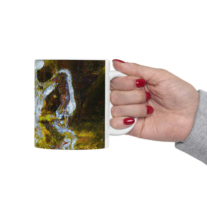 "Frozen Mystery in the Woods" - The Alien Ceramic Mug 11 oz