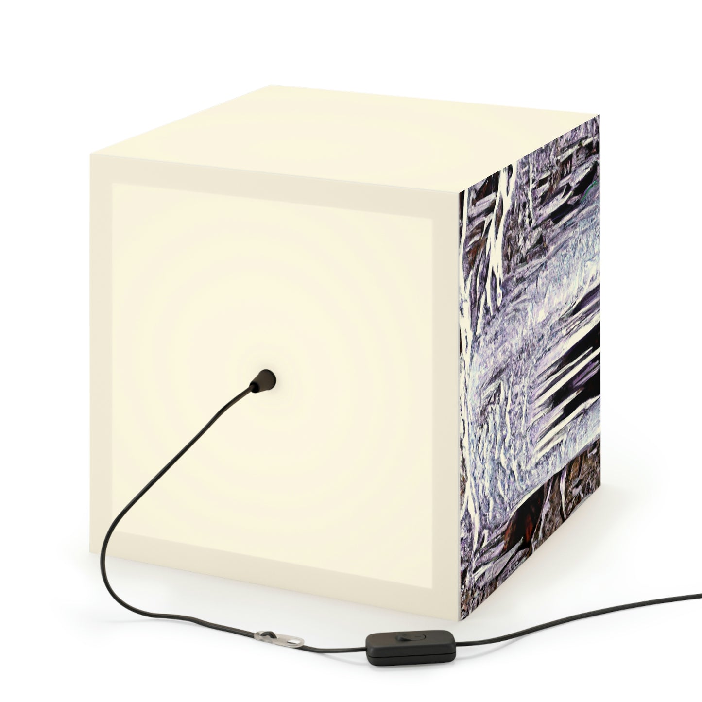 "Frost-Tipped Falls of Glistening Grief" - The Alien Light Cube Lamp