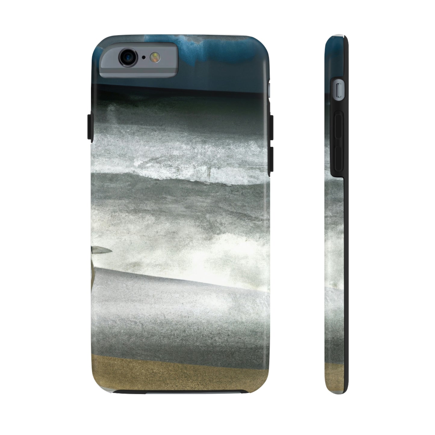 "A Sea of Turmoil: A Heron's Restlessness". - The Alien Tough Phone Cases