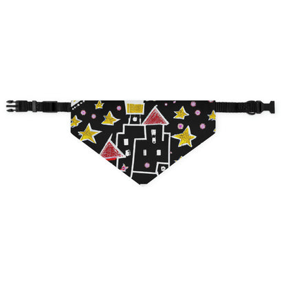 „Heaven's Glittering Palace“ – Das Alien-Haustier-Bandana-Halsband