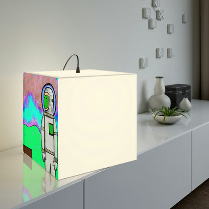 "Alone in the Alien Sky" - The Alien Light Cube Lamp