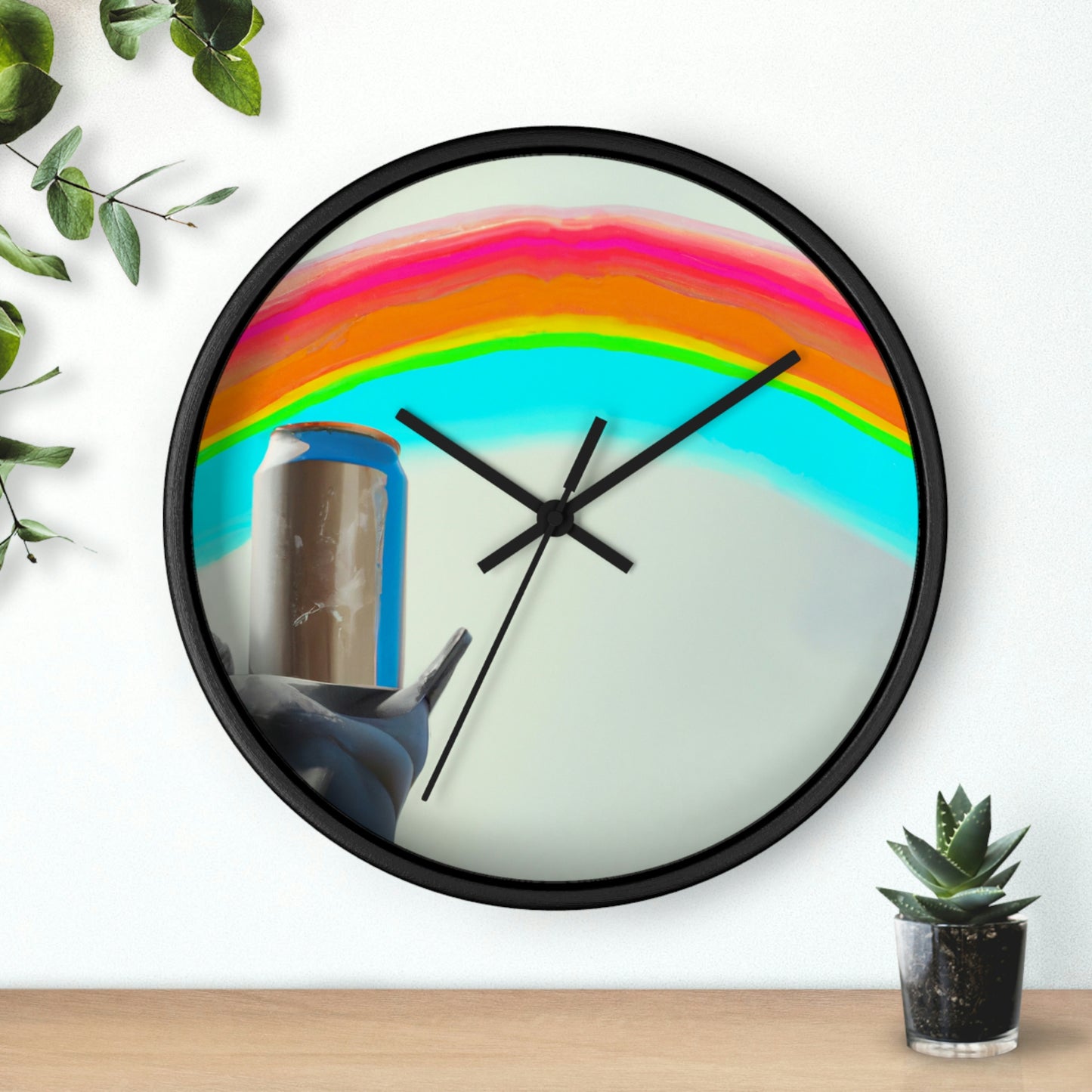 "A Toast To Possibility" - The Alien Wall Clock