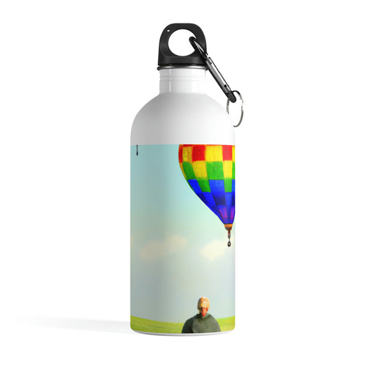 "Finding Stillness in the Sky" - The Alien Stainless Steel Water Bottle