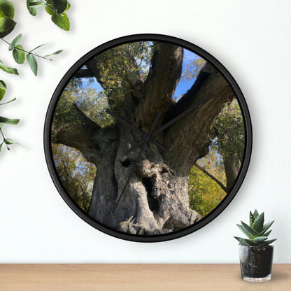 "The Great Guardian Tree" - The Alien Wall Clock