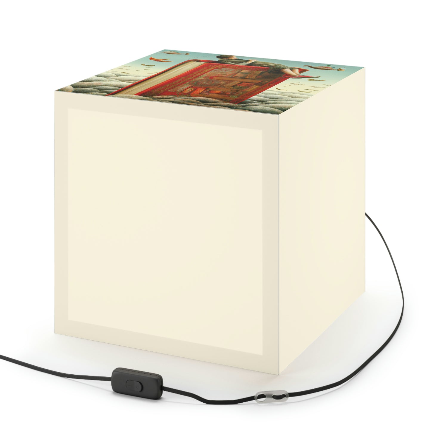 "Cradled by Knowledge" - The Alien Light Cube Lamp