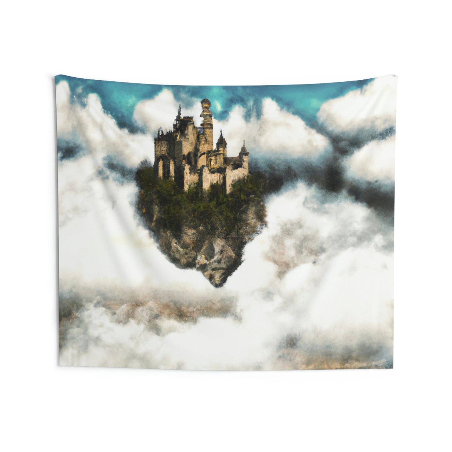 Mystic Castle in the Sky - The Alien Wall Tapestries