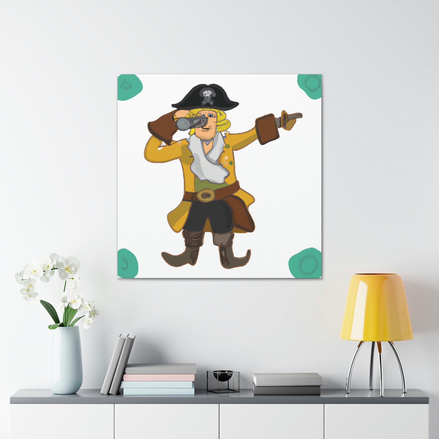 "A Pirate's Journey Through Time" - The Alien Canva