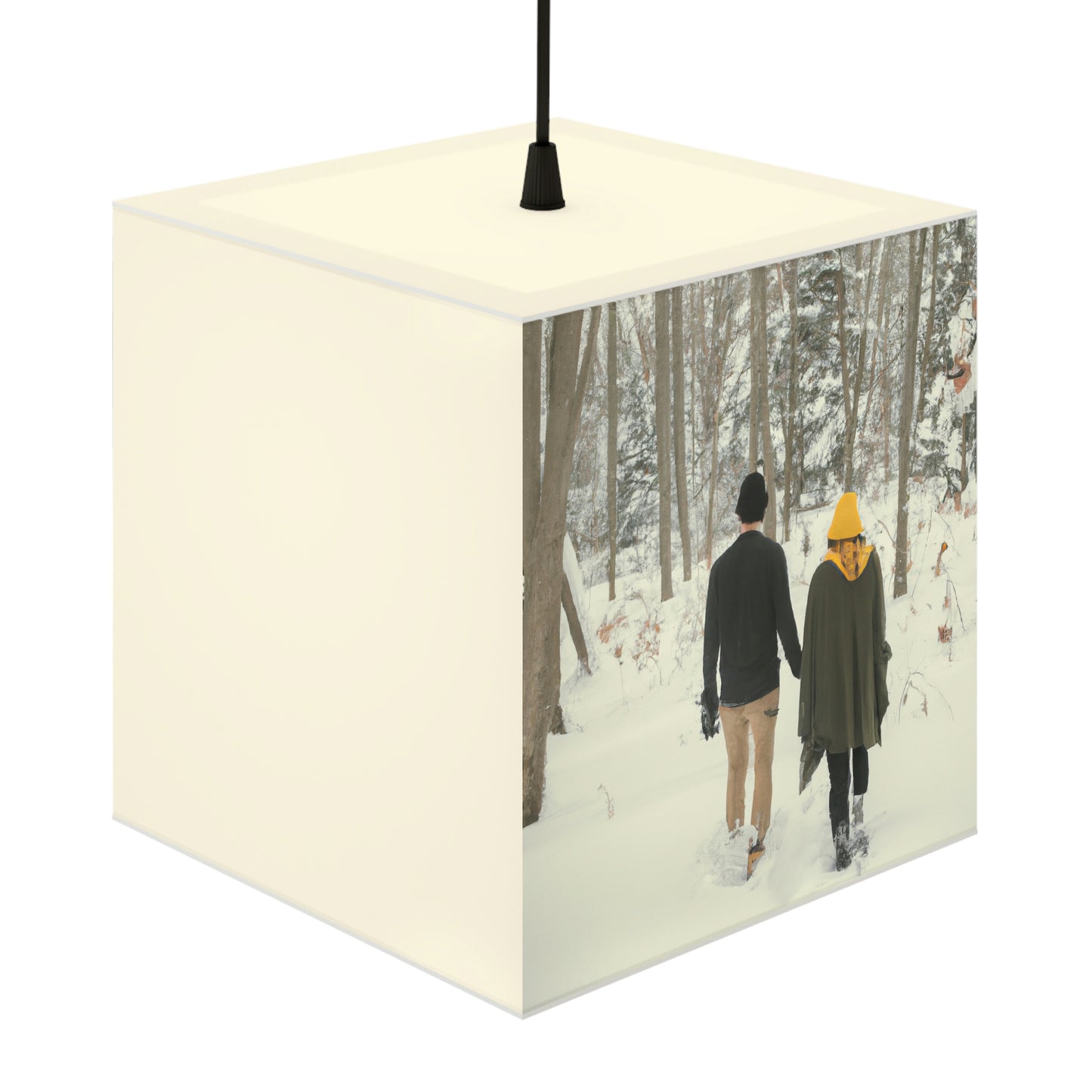 "Fairytale in the Snow" - The Alien Light Cube Lamp