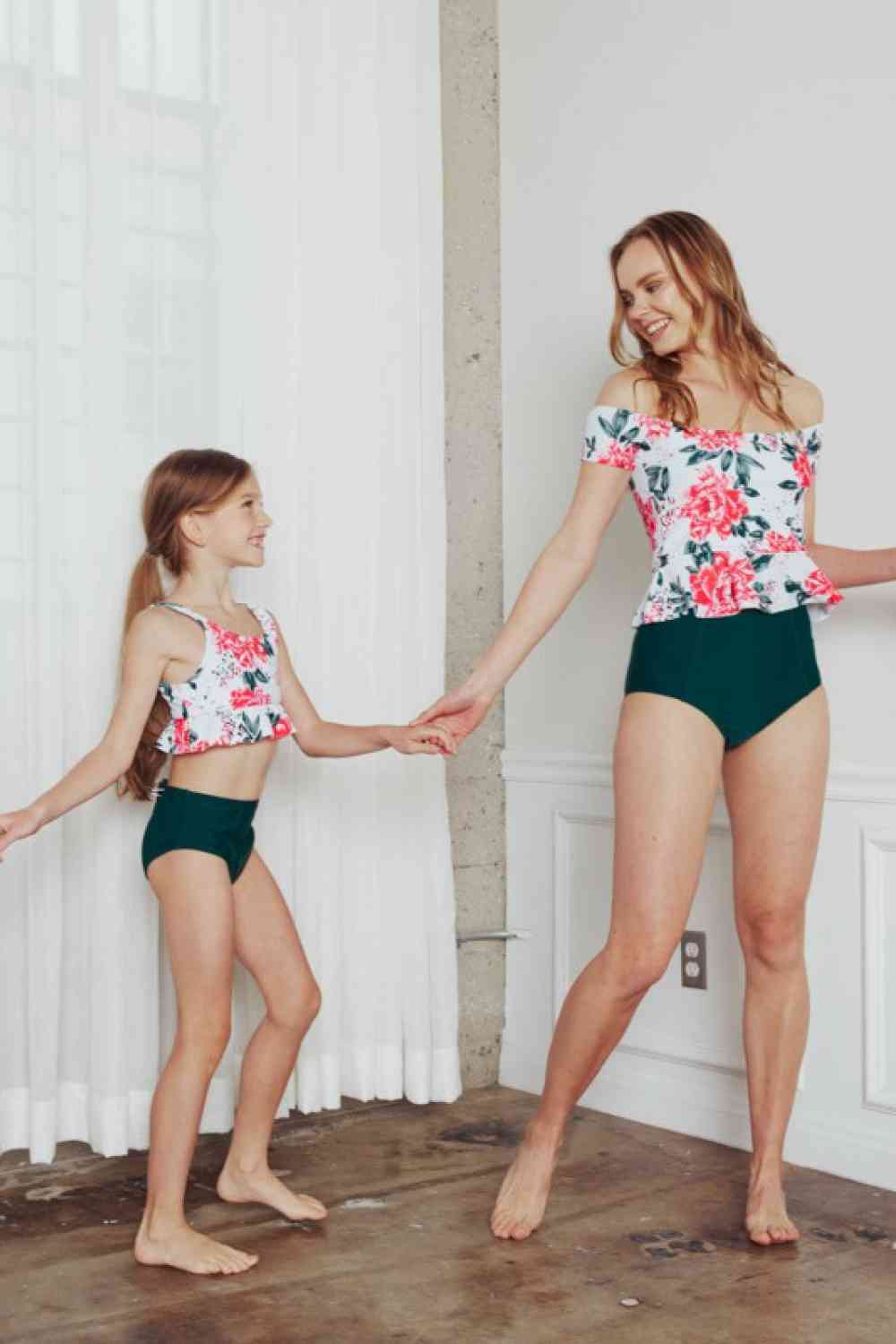 Conjunto de traje de baño tankini Coastal Cutie de Marina West Swim