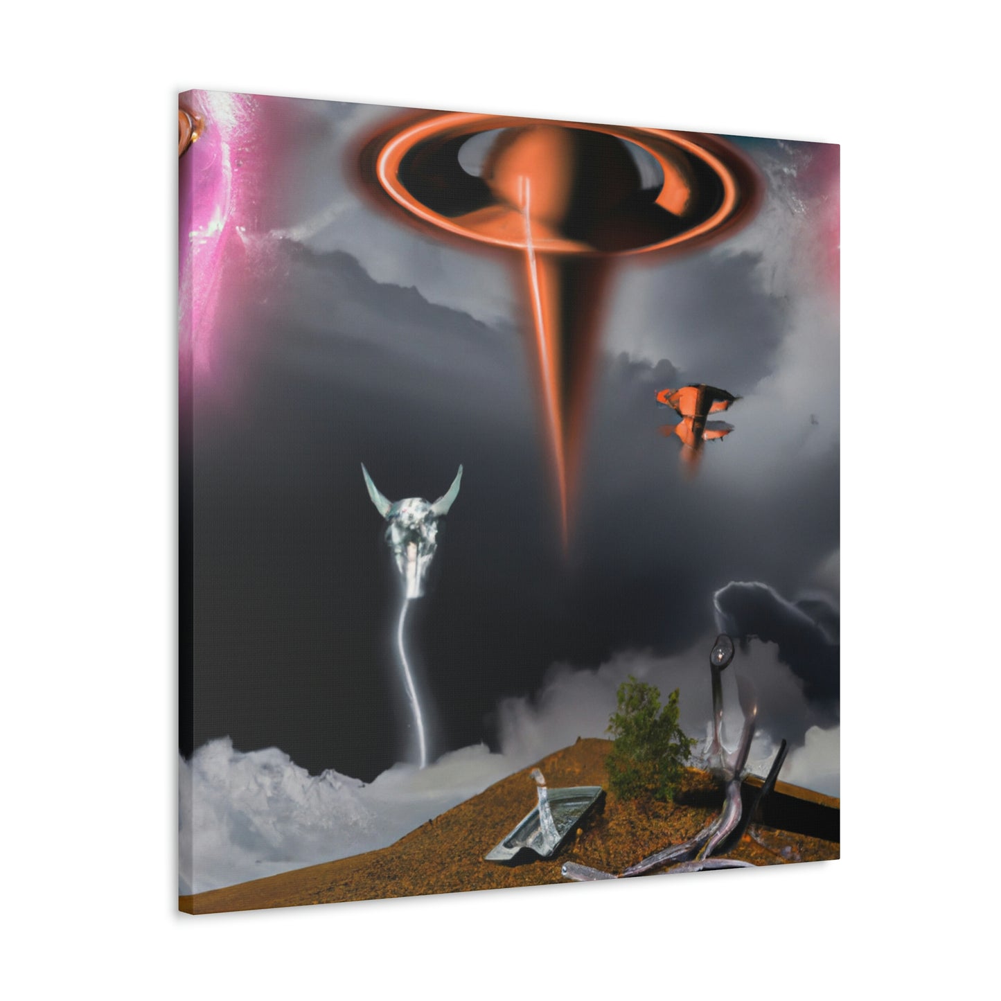 Invasion of the Storm Aliens - The Alien Canva