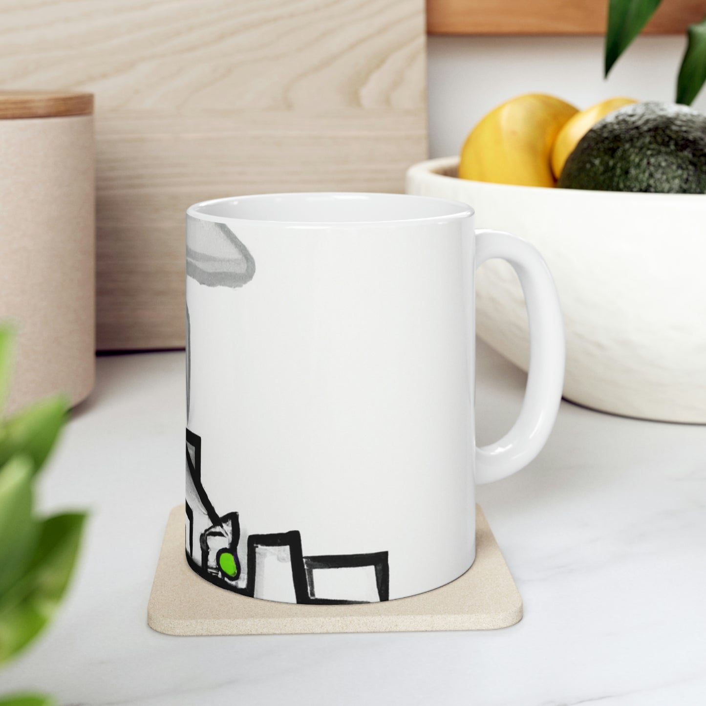 The City In The Mist - The Alien Ceramic Mug 11 oz