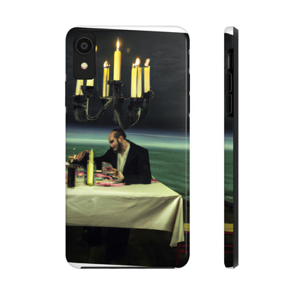 "A Beacon of Romance: An Intimate Candlelit Dinner in a Forgotten Lighthouse" - The Alien Tough Phone Cases