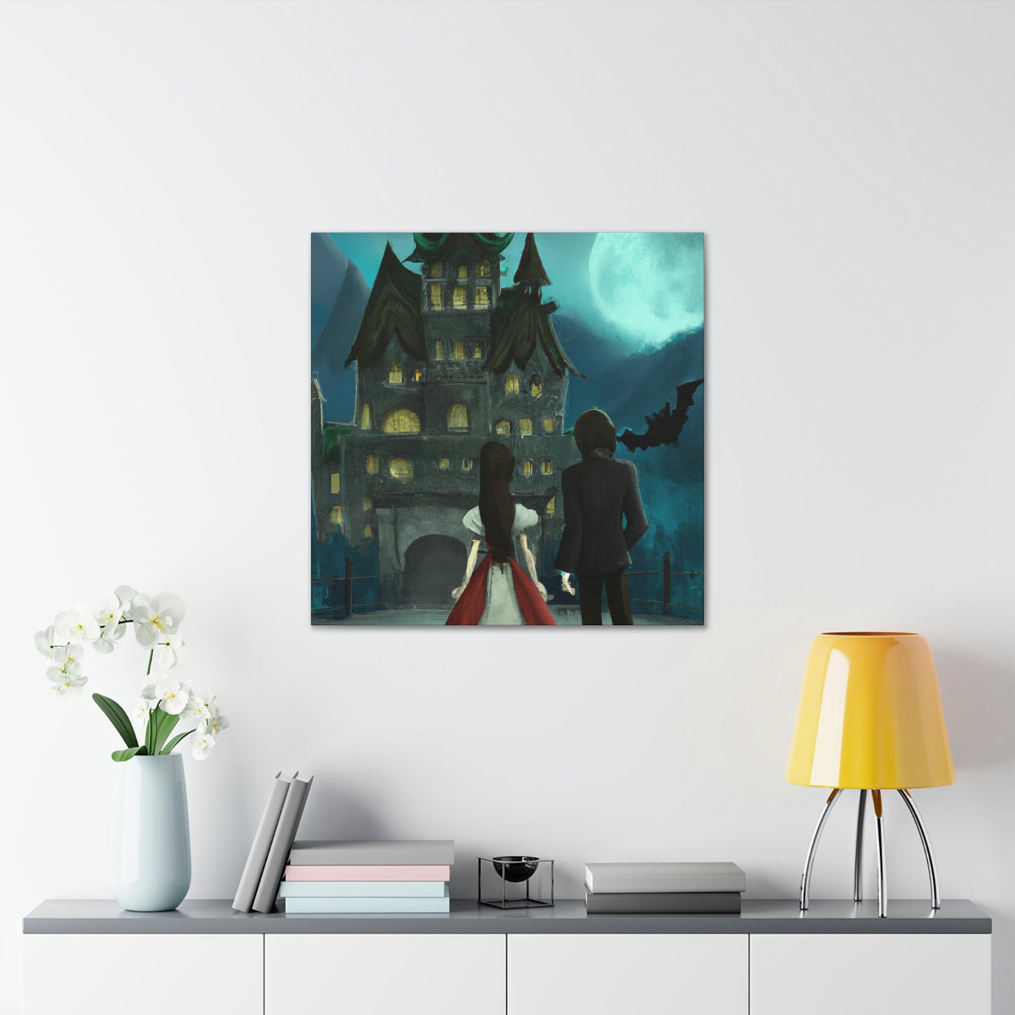 "A Shocking Discovery: Inside the Haunted Castle" - The Alien Canva