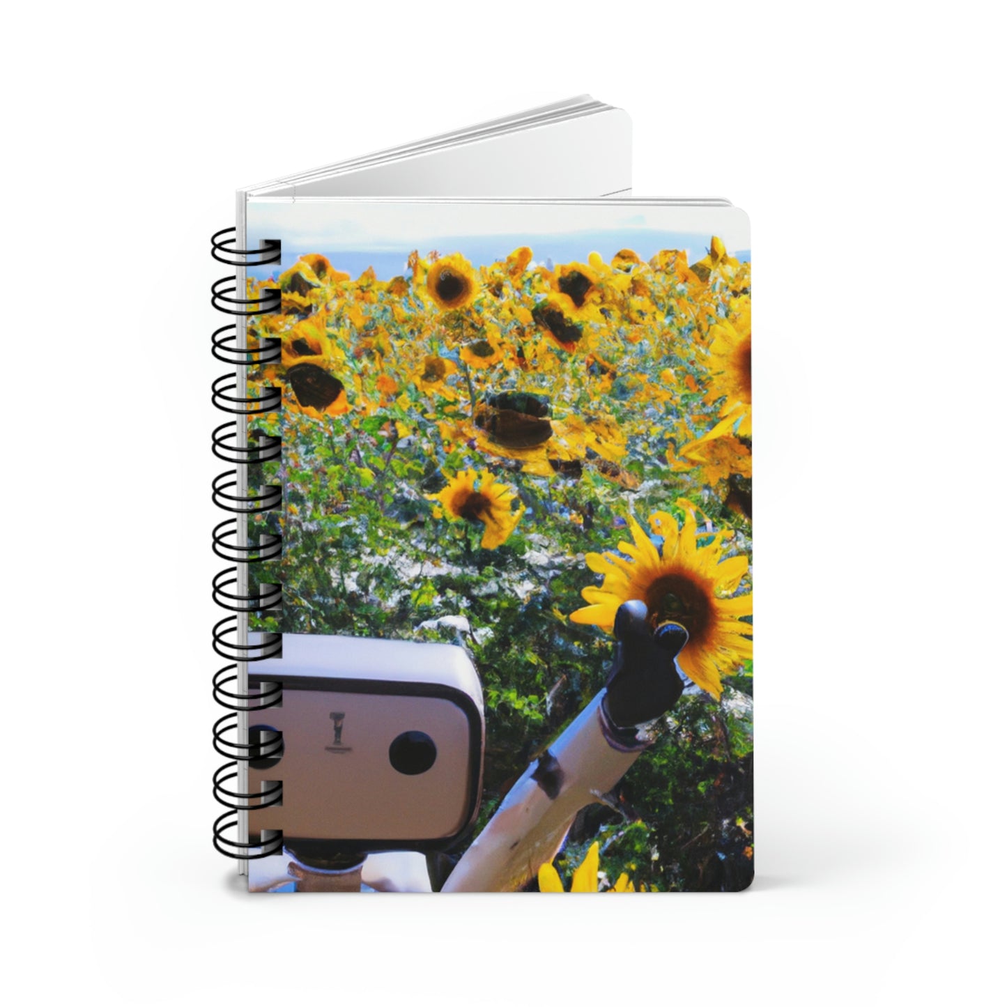 "Robot's Sunshine Joy" - The Alien Spiral Bound Journal