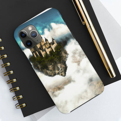 Mystic Castle in the Sky - Die Alien Tough Phone Cases