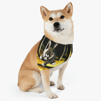 "Lost in the Darkness" - The Alien Pet Bandana Collar