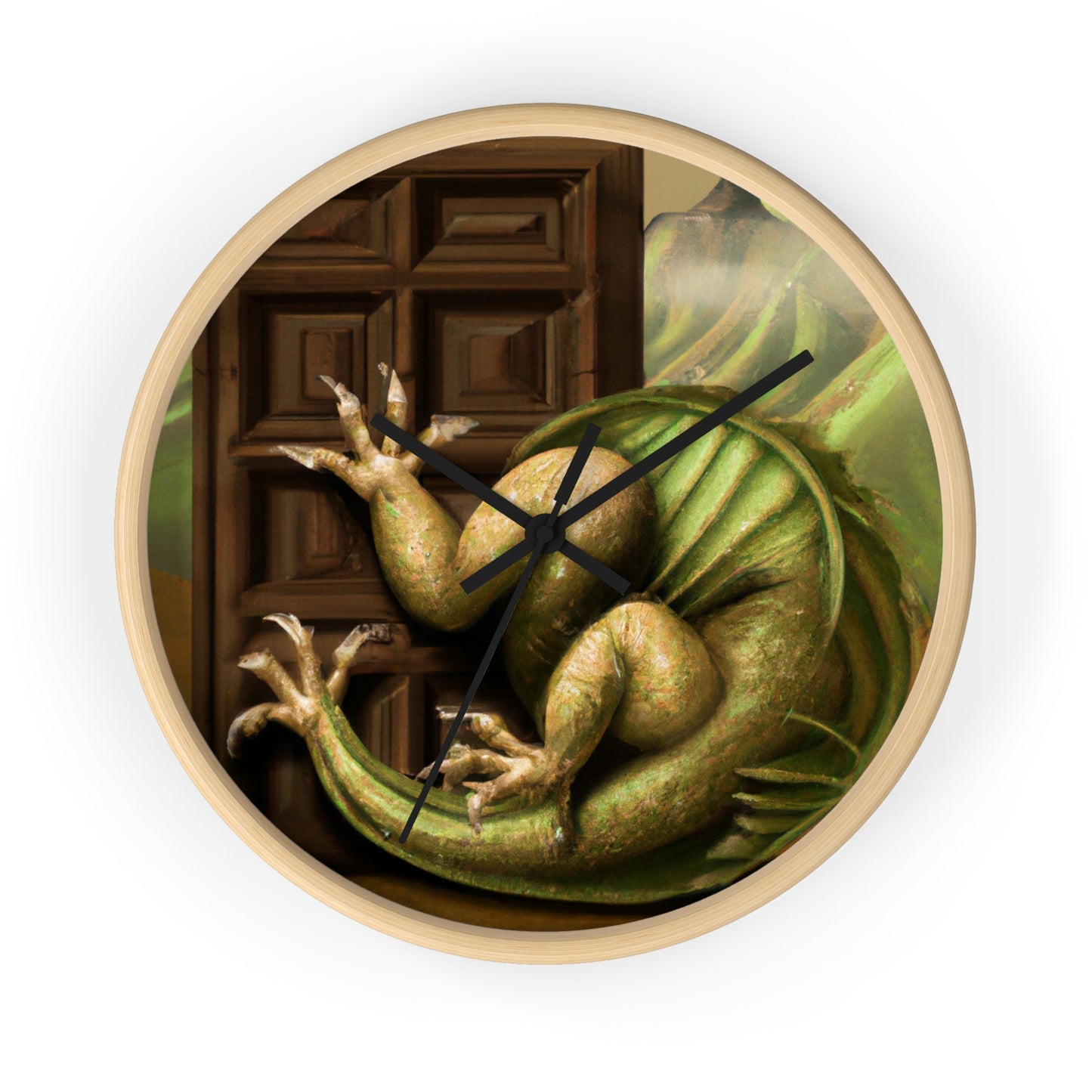 Guardian of the Hidden Door: The Slumbering Dragon - Die Alien-Wanduhr