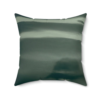 "Hidden Depths". - The Alien Square Pillow