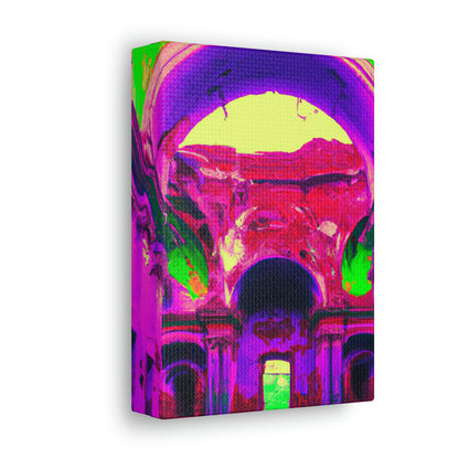 Mystical Madness: Crazy Colors in the Forgotten Cathedral - The Alien Canva