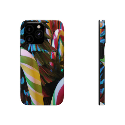 "Candy Cane Wonderland" - The Alien Tough Phone Cases