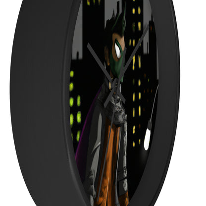 "Stranded in Mystery City" - The Alien Wall Clock